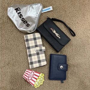 Stylish Wallet and Pouch Set